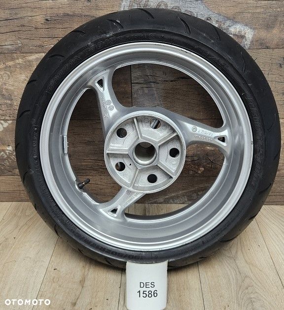 Felga koło tył Suzuki GSX 1300 R Hayabusa 2008 + opona Bridgestone 190/50ZR17 - 1