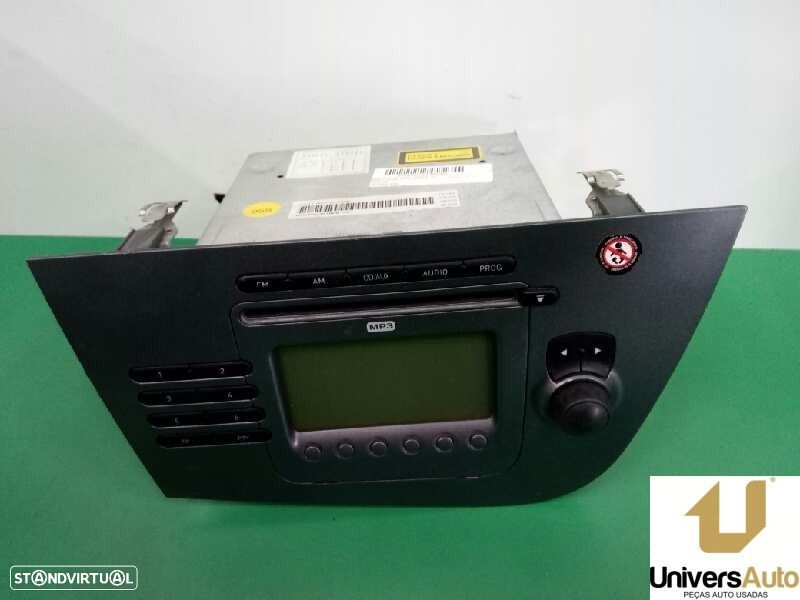 SISTEMA AUDIO / RADIO CD SEAT LEON 2007 -1P1035186B - 1