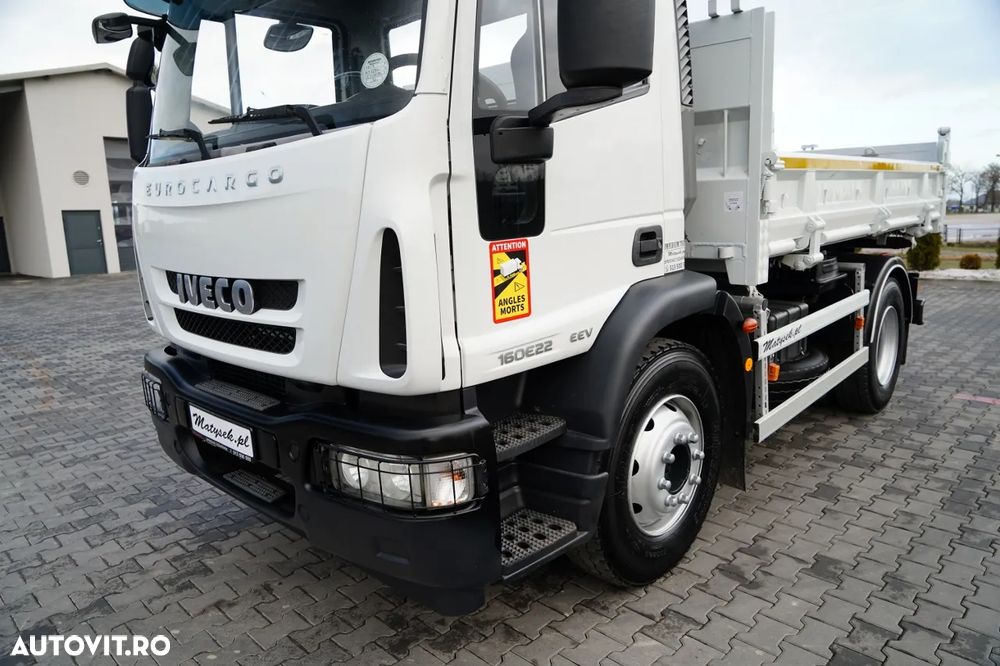 Iveco EUROCARGO 160 E22 / BASCĂLĂTOR 3 DIRECȚII / HIDRODOXIE LATERALĂ / BORDMATIC / EURO 5 EEV - 20