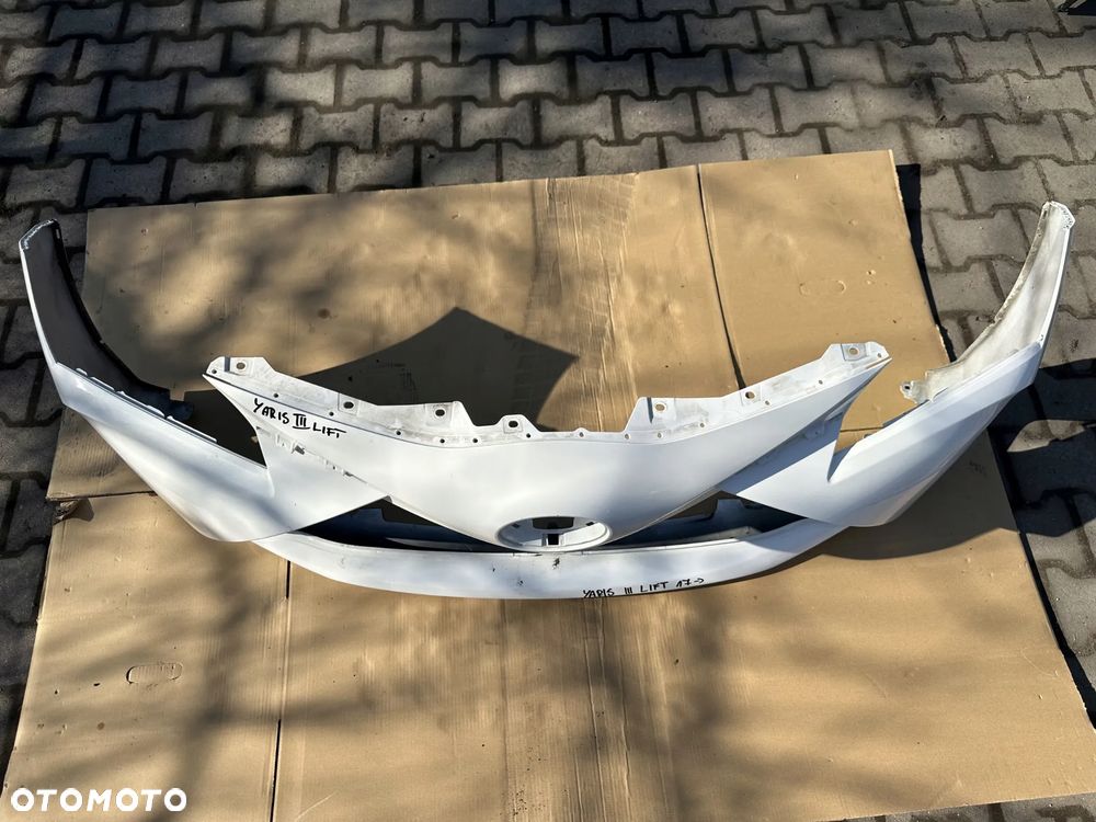 TOYOTA YARIS III LIFT 17- ZDERZAK PRZEDNI ORYGINAŁ 52119-0DA40 - 7