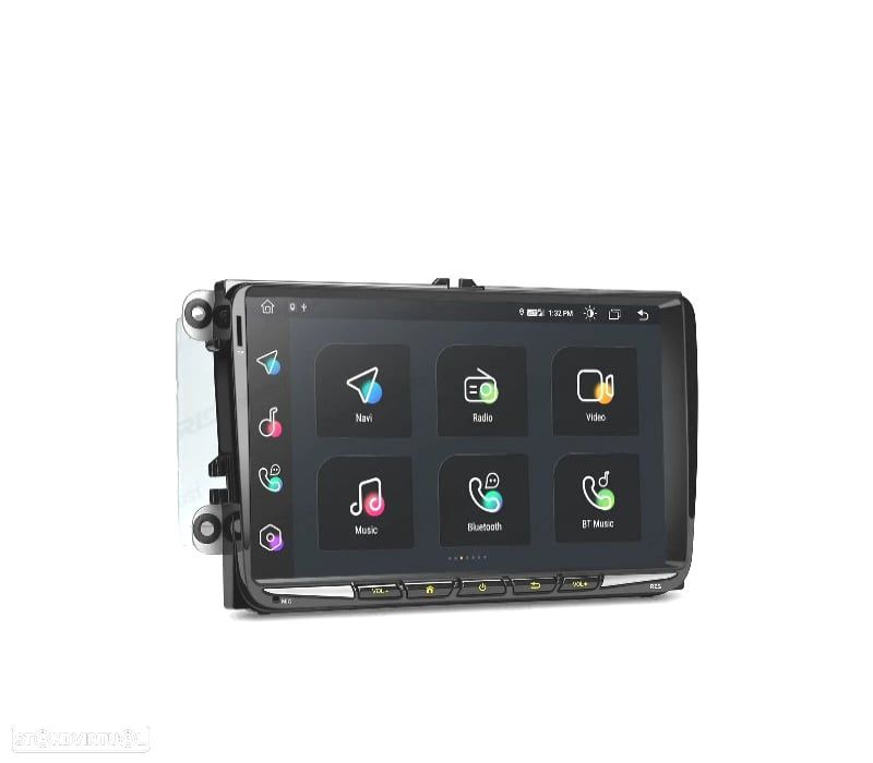 AUTO RÁDIO GPS ANDROID 14 VOLKSWAGEN VW PARA SEAT SKODA - 6