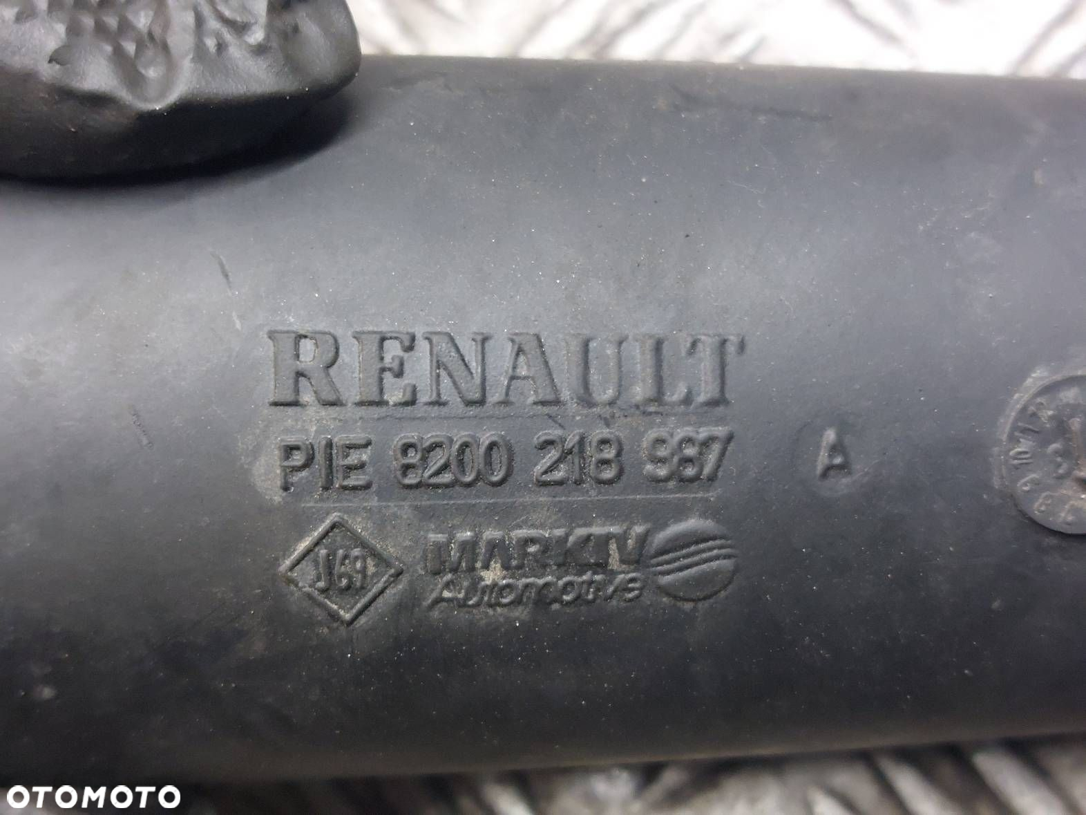 RURA DOLOT POWIETRZA MEGANE II 1.5 DCI 8200218988 8200218987 - 4
