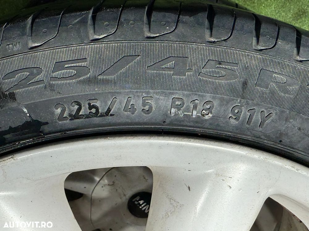 JANTE MINI COOPER R18 / 5x120 / F55 / 225/45 R18 91Y / 7JX18EH2+ IS52 / + CAUCIUCURI (X4) - 6