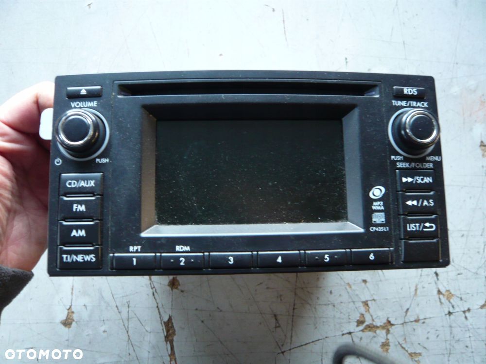 radio cd 86201sc430 subaru forester sh - 1