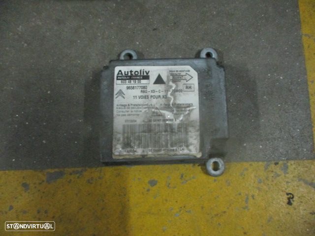 Kit Airbags 96509314ZE  9651116380  9658177080 603481900  96501412   CITROEN C5 2005 1.6HDI 110CV 5P BEGE PRETO - 11
