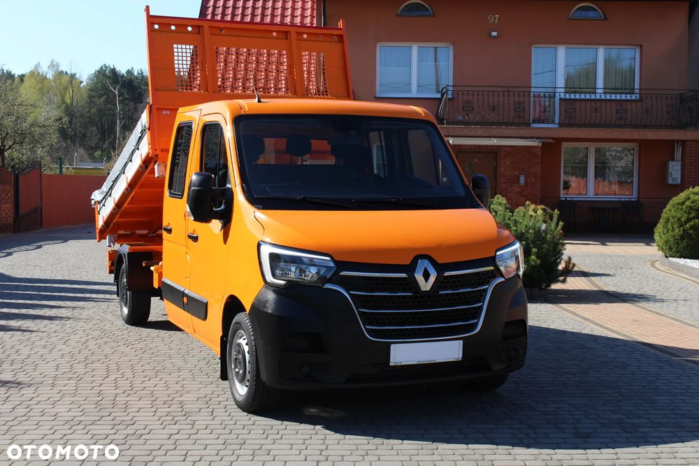 Renault MASTER / MOVANO / BRYGADÓWKA / DOKA / WYWROTKA / 6 OSÓB / POLSKI SALON / NISKI PRZEBIEG / - 8