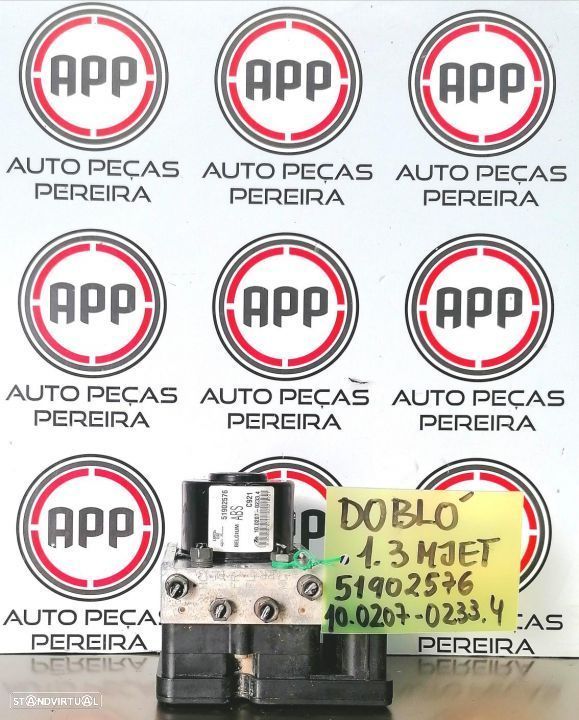 Módulo de abs Fiat Doblo, Opel Combo de 2014 referência 51902576, 10.02070. 233.4 - 1