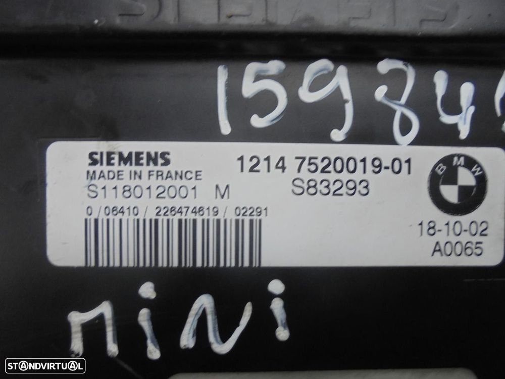 CENTRALINA MOTOR UCE MINI MINI 2007 -S118012001M - 3