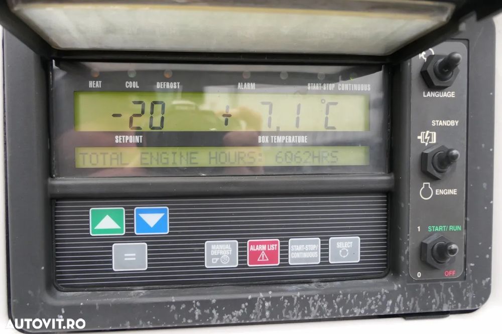 Krone FRIGIDER / 2017 / CARRIER VECTOR 1550 / DOPPELSTOCK / 6.000 MTH / AXIA LIFTATOR - 27