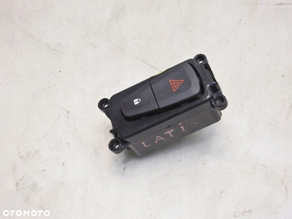 PRZYCISK ŚWIATEŁ AWARYJNYCH BLOKADY DRZWI RENAULT LATITUDE 252100004R - 6