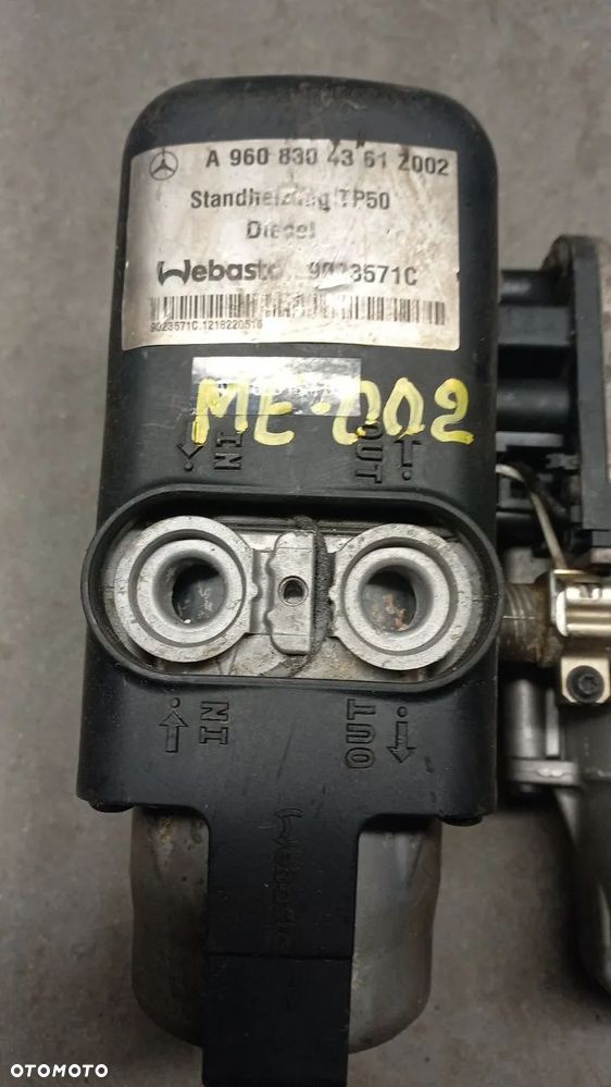 STEROWNIK PŁYTKA WEBASTO THERMO PRO 50 MERCEDES ACTROS MP4 A9608305061 - 9