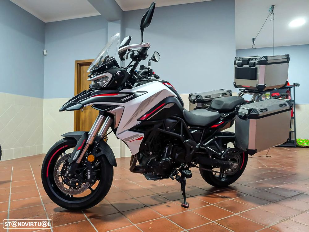Benelli TRK 702 Malas Originais Alumínio - 1