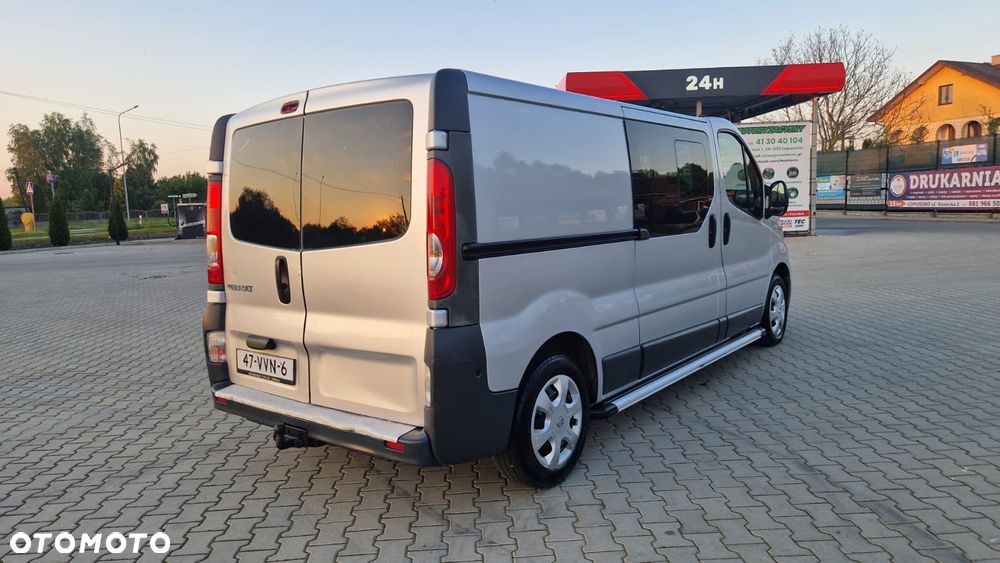 Renault TRAFIC L2H1 Długi Klima Elektryka Kamera Tempomat Dubel Kabina 6os Brygadówka - 33