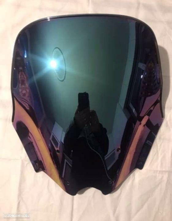 Viseira honda NC700 / 750 de 2010 há 2014 briseira vidro bolha - 1