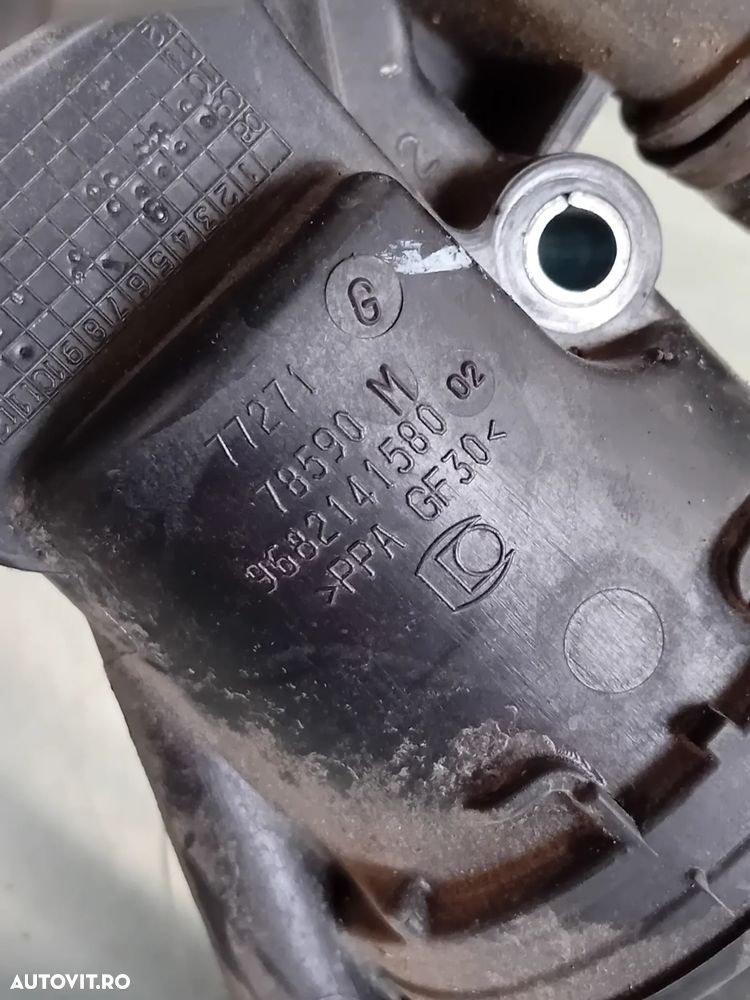 Corp Carcasa Termostat Furtun Apa Ford Kuga 1 I 2.0 Tdci Motor TXDA 2008-2013 - 9