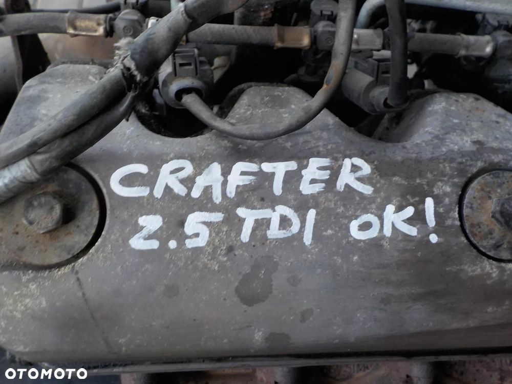 VW CRAFTER 2.5 TDI SILNIK BJL BJK BJM SPRAWDZONY + WTRYSKI KOMPLET - 6