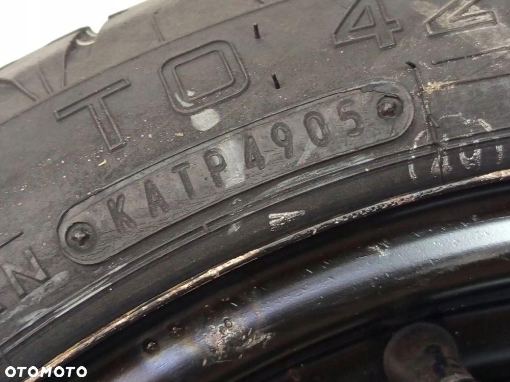 KOŁO DOJAZDOWE NISSAN NOTE I E11 R15 4x100 ET40 403009U07A - 8