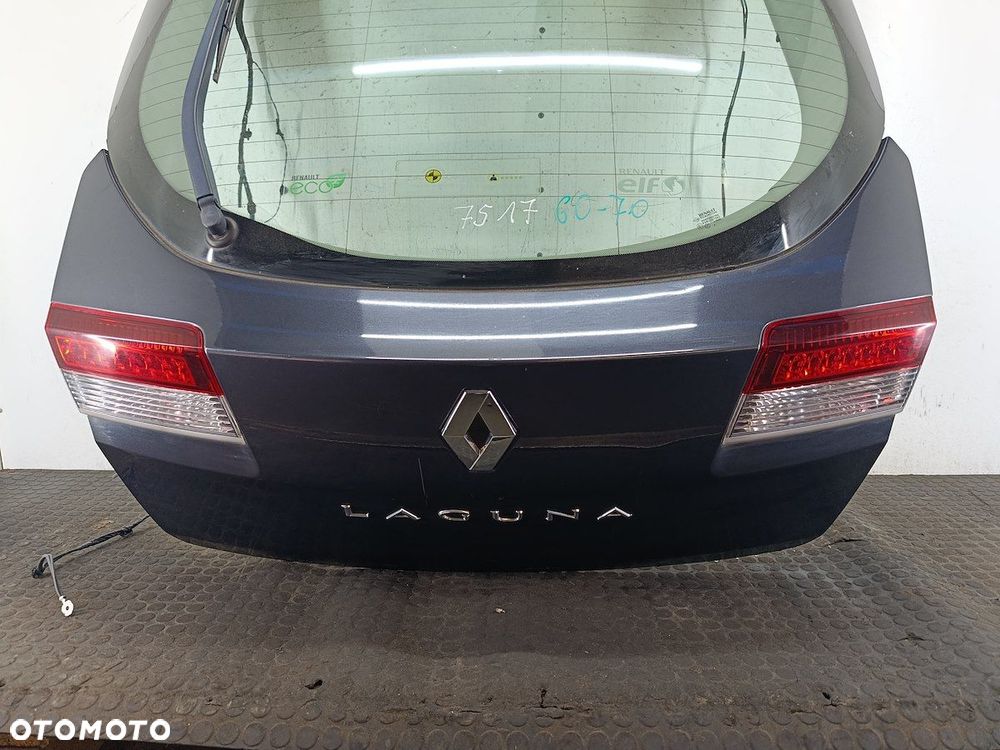 KLAPA BAGAŻNIKA RENAULT LAGUNA III TEB66 HATCHBACK - 2