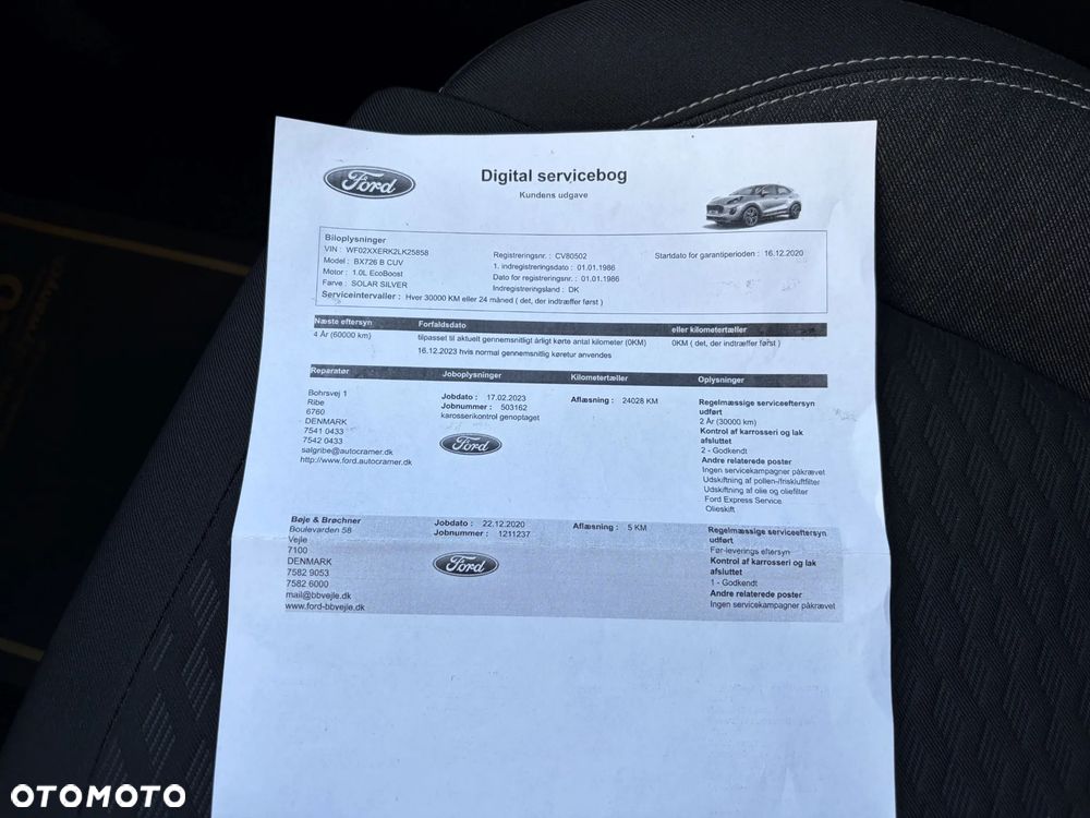 Ford Puma 1.0 EcoBoost Hybrid TITANIUM DESIGN - 35