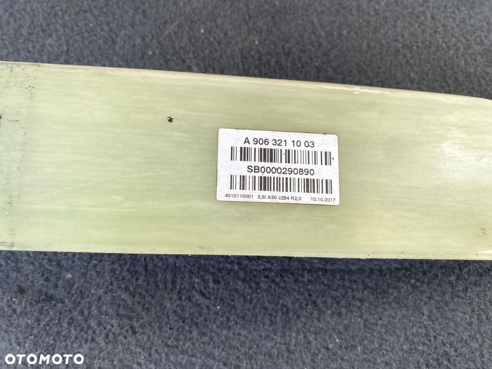 SPRINTER 906 VW CRAFTER 06- RESOR PRZEDNI POPRZECZNY PIÓRO PRZÓD 9063211003 - 5