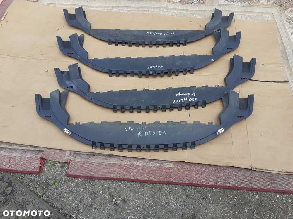 V50 S40II osłona pod zderzak płyta - 2