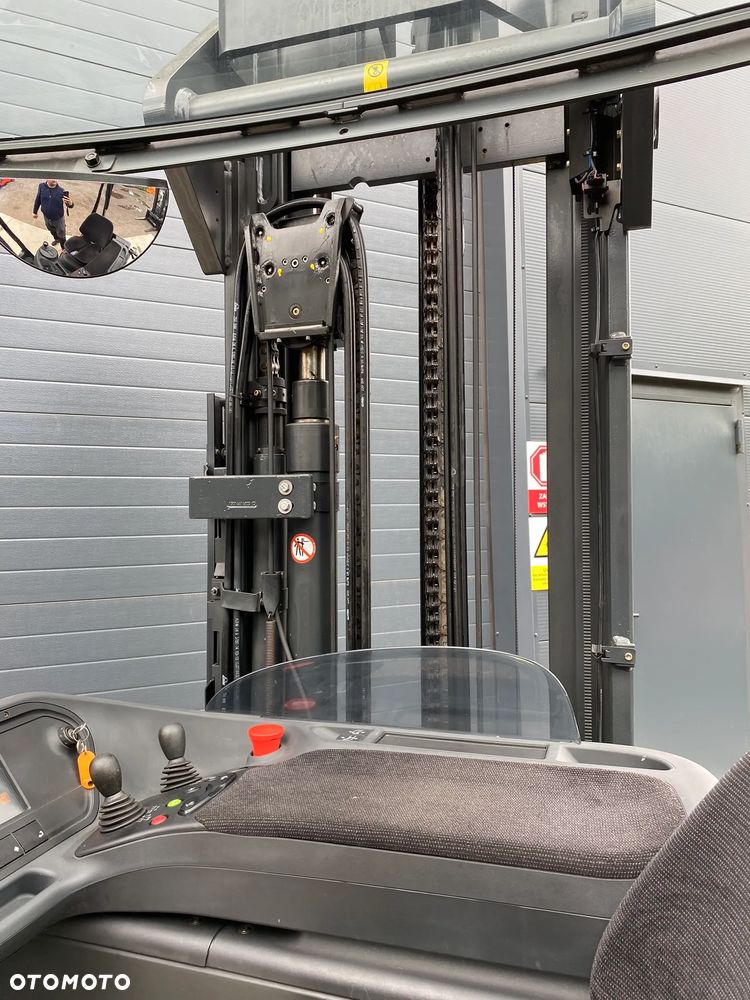 Linde R16 Reach truck wózek wysokiego składowania NOWA bateria - 27