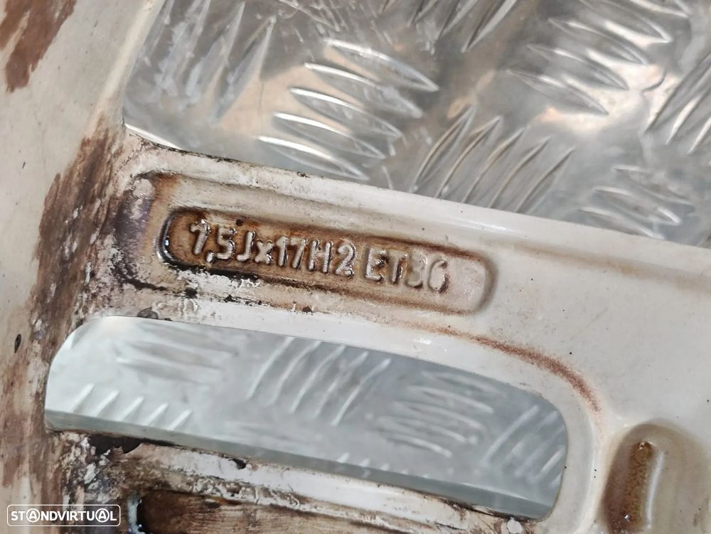 Conjunto Jantes 17 Originais Audi A1 8X S-Line S Line 7,5J ET36 5x100 - 8