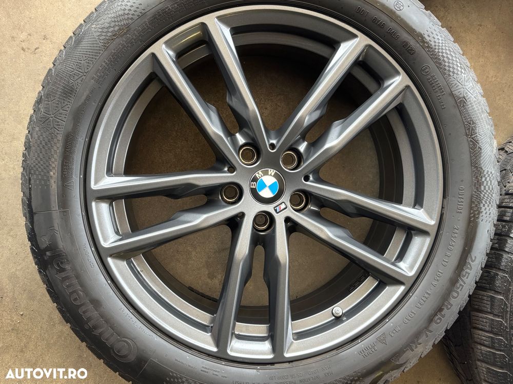 Vând jante originale BMW X3-X4 G01-G02 pe 19” cu anvelope de iarnă - 3