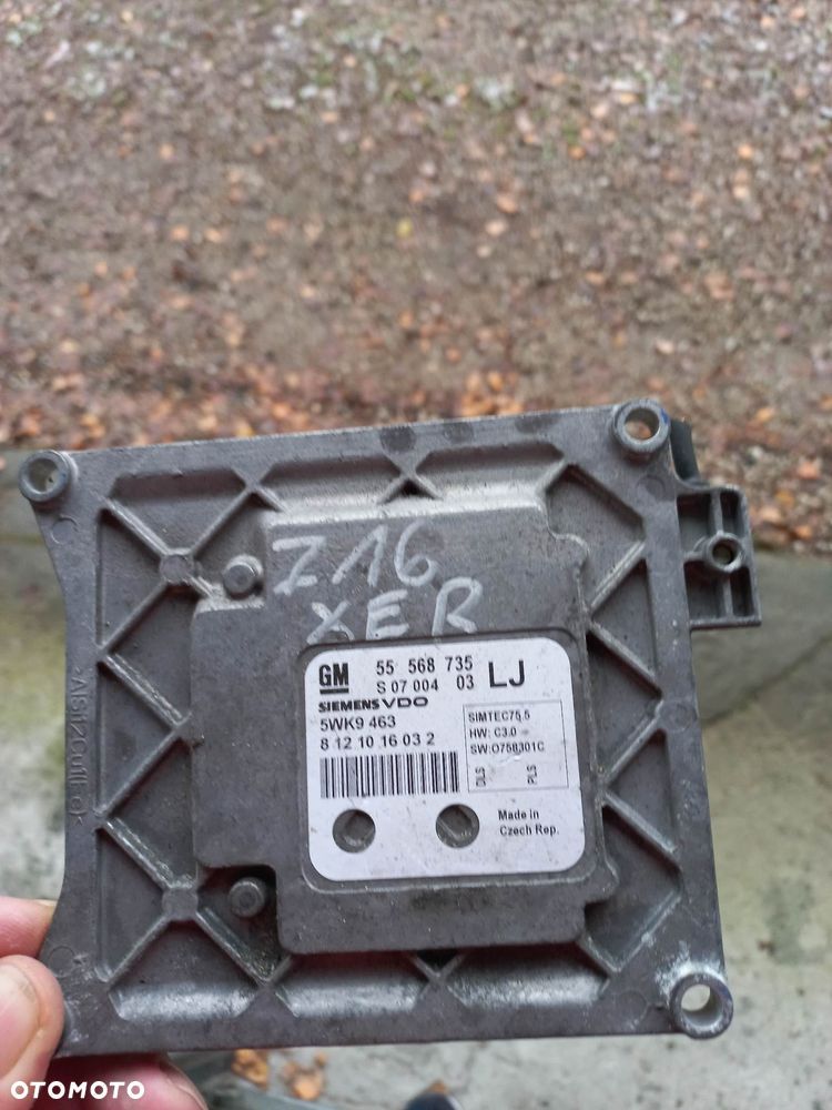 Sterownik Opel Zafira B Astra III H 1.6 16V Z16XER
