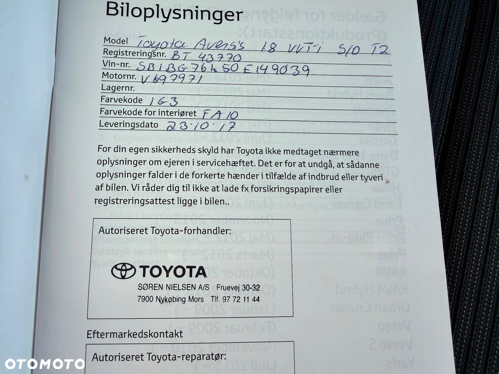 Toyota Avensis 1.8 Sol NAVI - 19