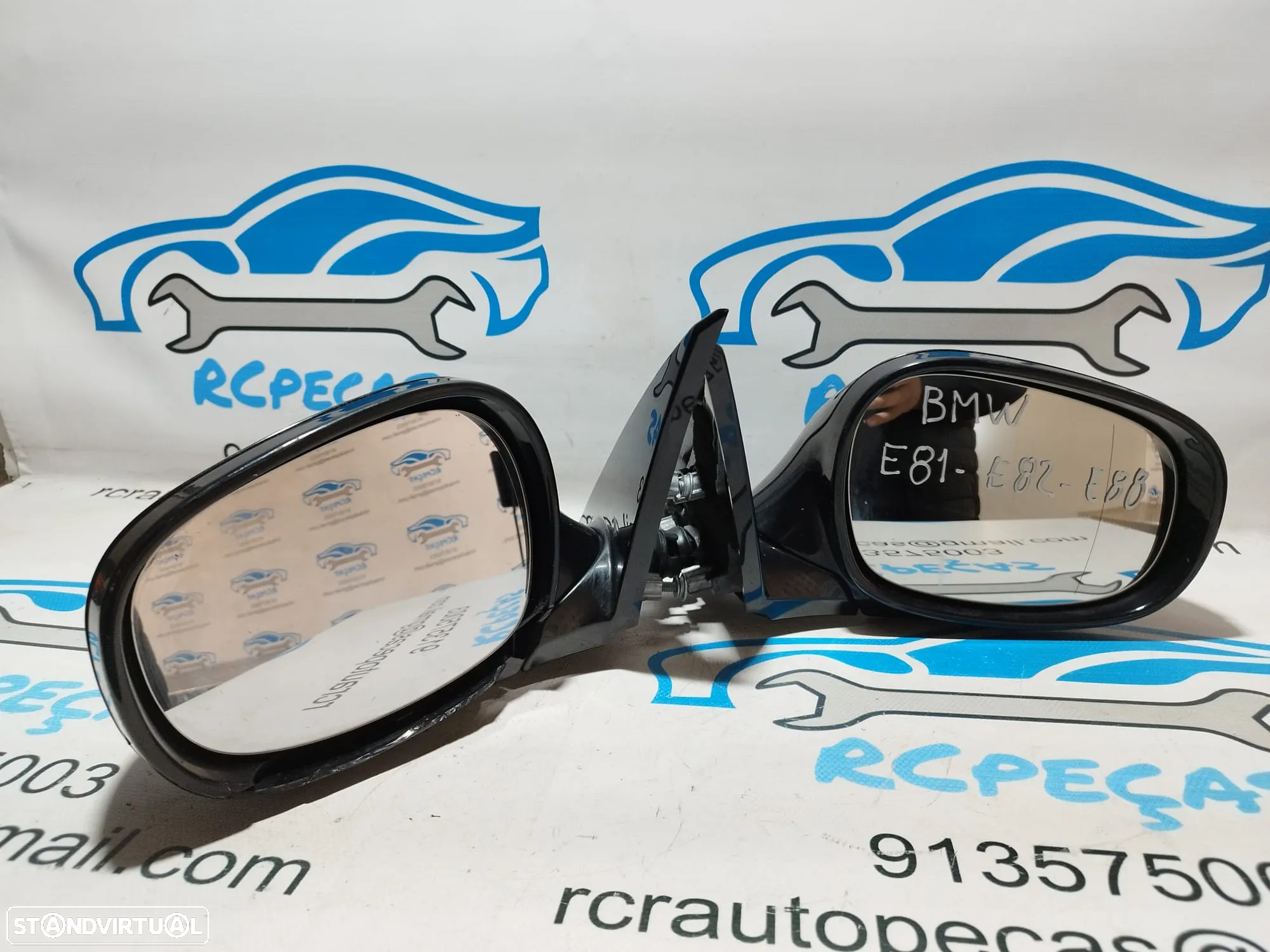 ESPELHO RETROVISOR ESQUERDO DIREITO BMW SERIE 1 E88 CABRIO 51167268307 7268307 51167268308 7268308 E82 COUPE E81 ELETRICO AQUECIDO ESPELHOS RETROVISORES - 4