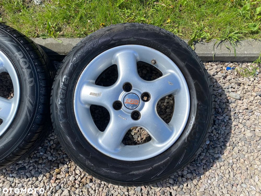 Alufelgi BBS 14 Felgi Aluminiowe VW SKODA AUDI Honda 4x100 6Jx14h2 ET38 - 7