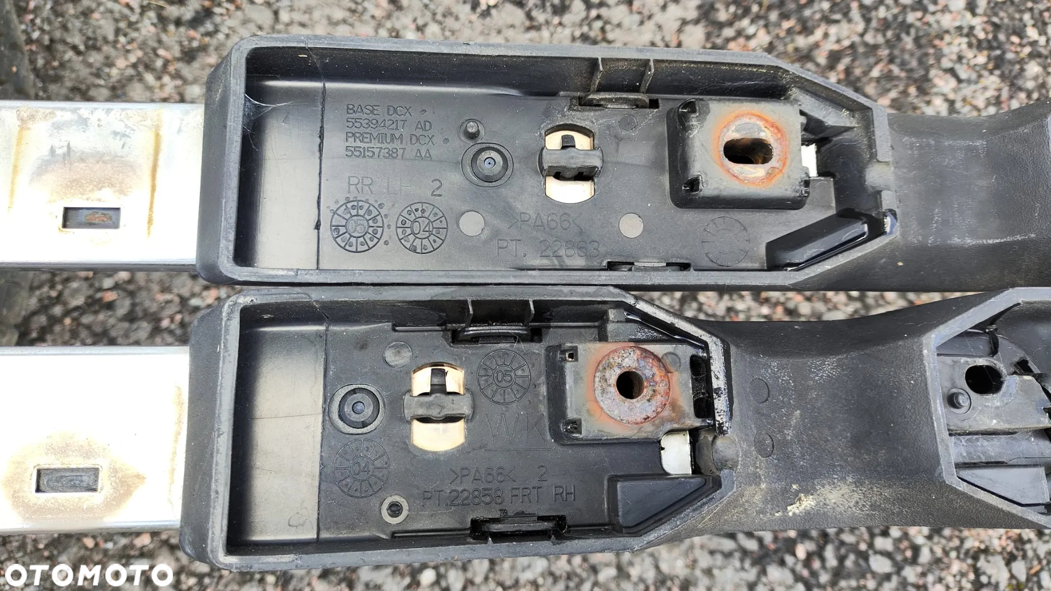 RELINGI DACHOWE KOMPLET JEEP GRAND CHEROKEE III 3 WK WH - 5