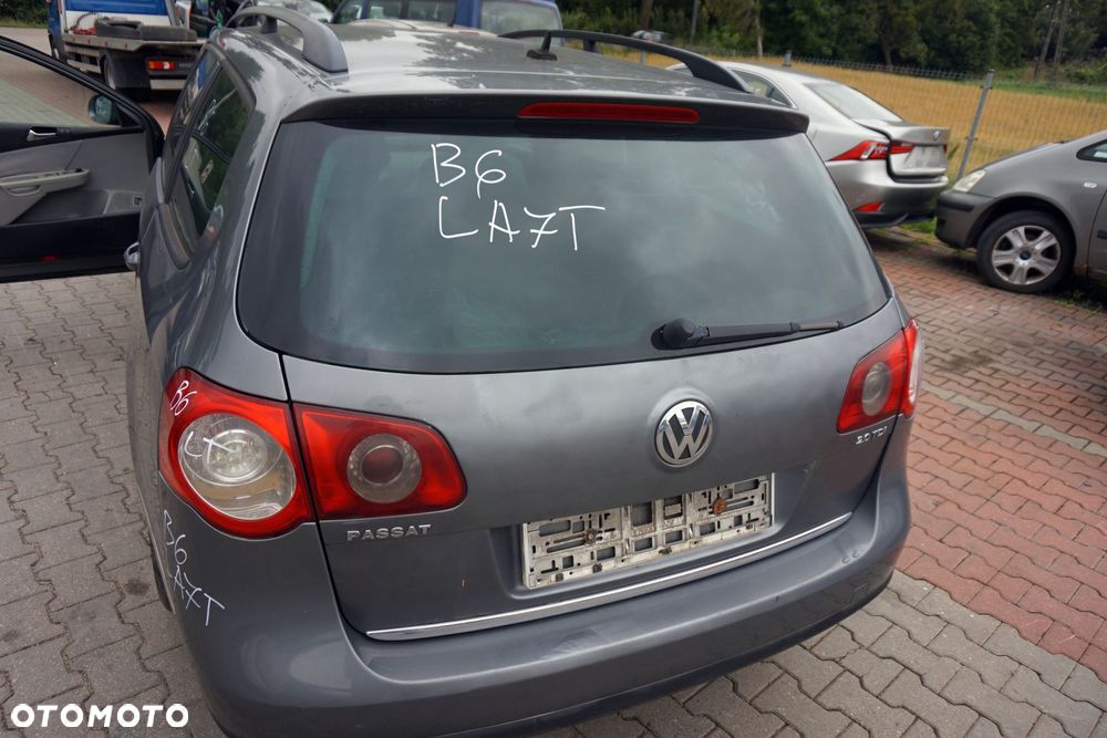 KLAPA BAGAŻNIKA TYLNA PASSAT B6 KOMBI LA7T  SZARY VOLKSWAGEN 2005-2010 - 3