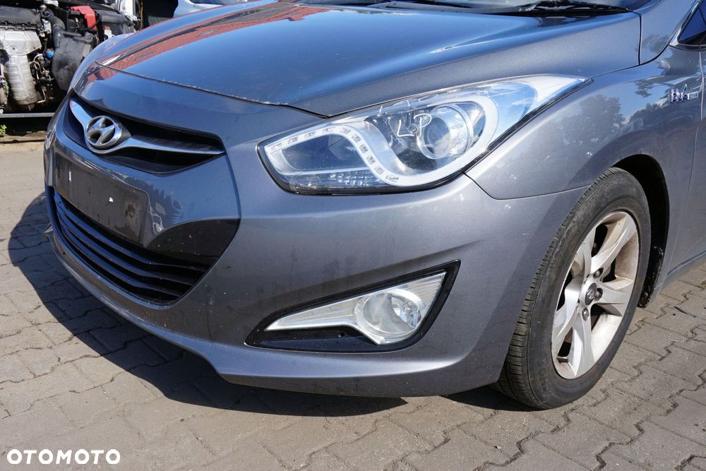 MASKA ZDERZAK BŁOTNIKI LAMPY I40 VF T6S  HYUNDAI 2011-2014 SZARY PRZÓD KOMPLETNY - 21