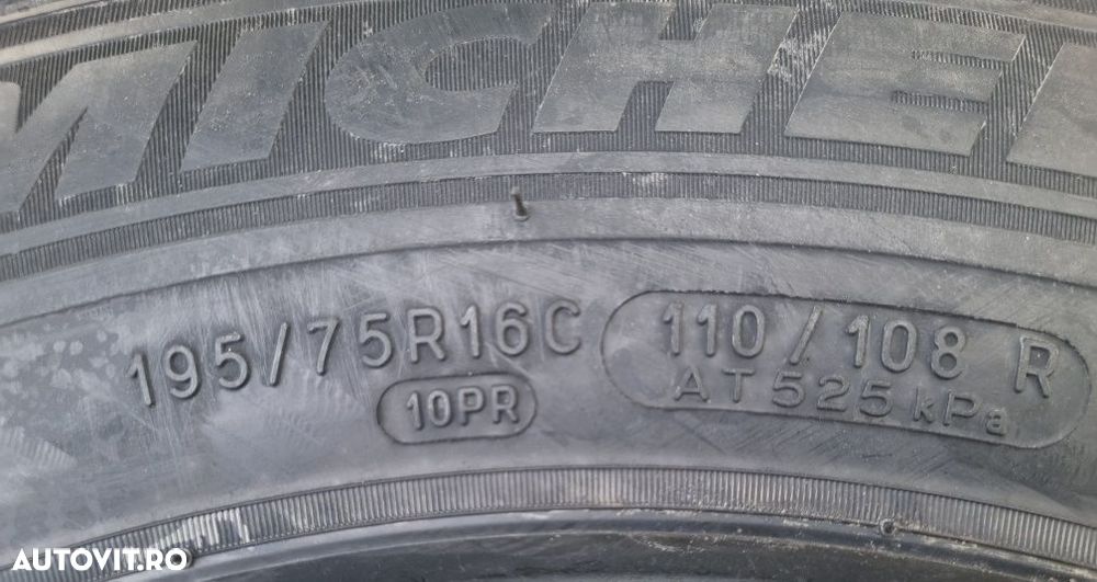 195/75 R16C, 110R, MICHELIN Alpin Agilis, Anvelope iarna M+S - 5