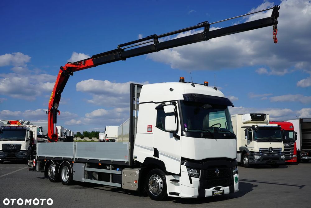 Renault / T 480 / 6 X 2 / SKRZYNIOWY + HDS / PALFINGER PK 24.001 / PILOT / OŚ SKRĘTNA - 1