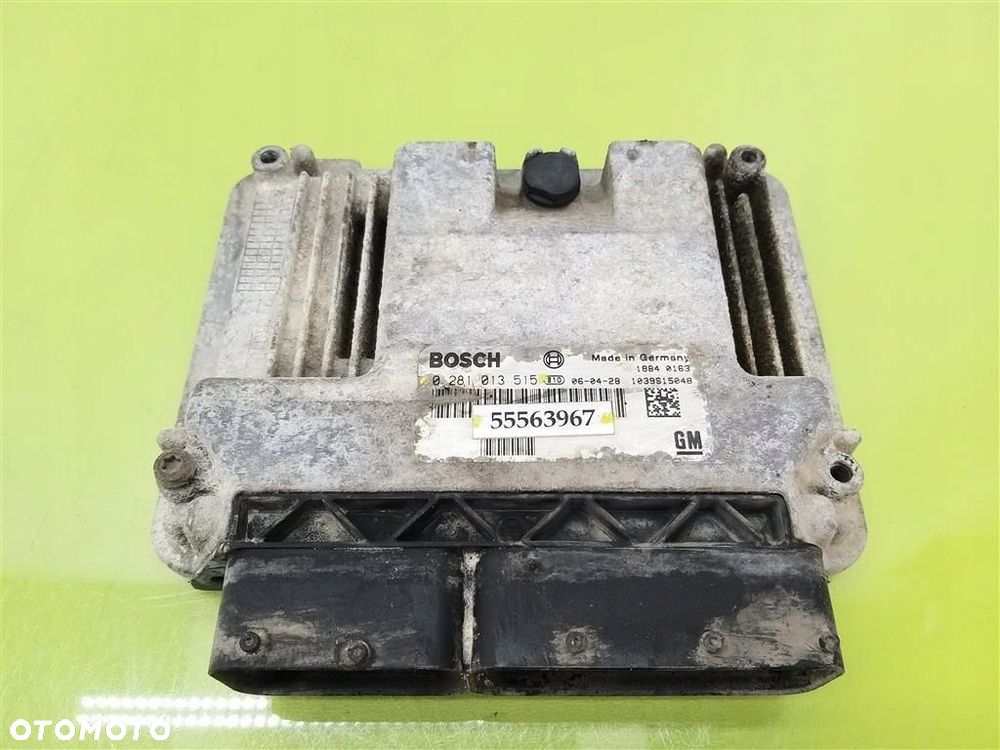 Komputer sterownik silnika Saab 93 II 2002-2011 1.9 TID BOSCH 0281013515 - 1