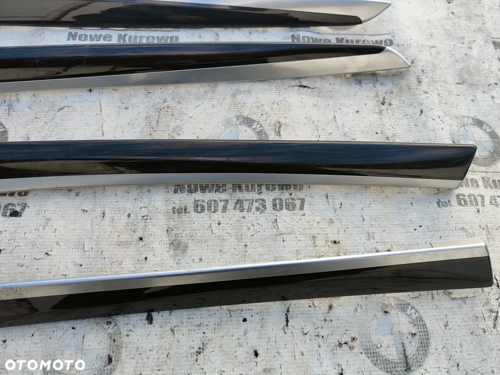 BMW F10 F11 Listwa ozdobna drzwi wewnętrzna lewa prawa przód tył - 4