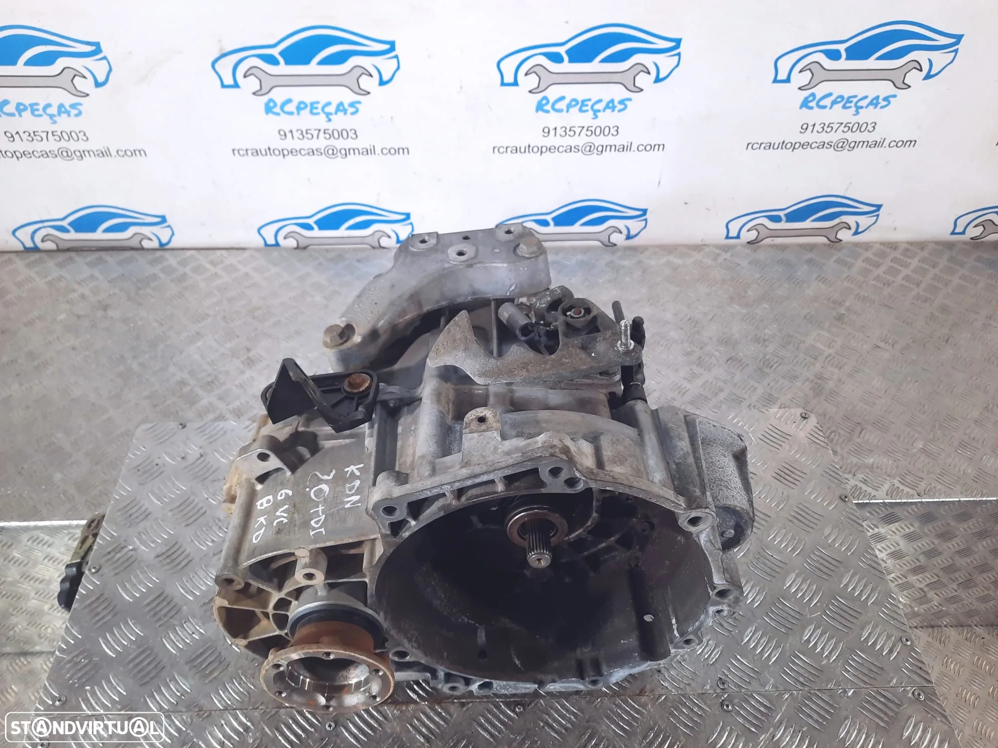 .CAIXA VELOCIDADES MANUAL AUDI A3 8P 2.0 TDI 16V 140CV BKD KDN - 6