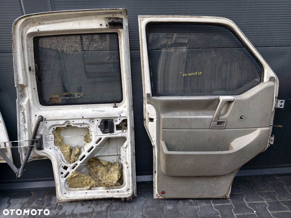 W-wa VW T4 DRZWI MASKA BŁOTNIK ZDERZAK GRILL BELKA KOLOR BIAŁY - 18