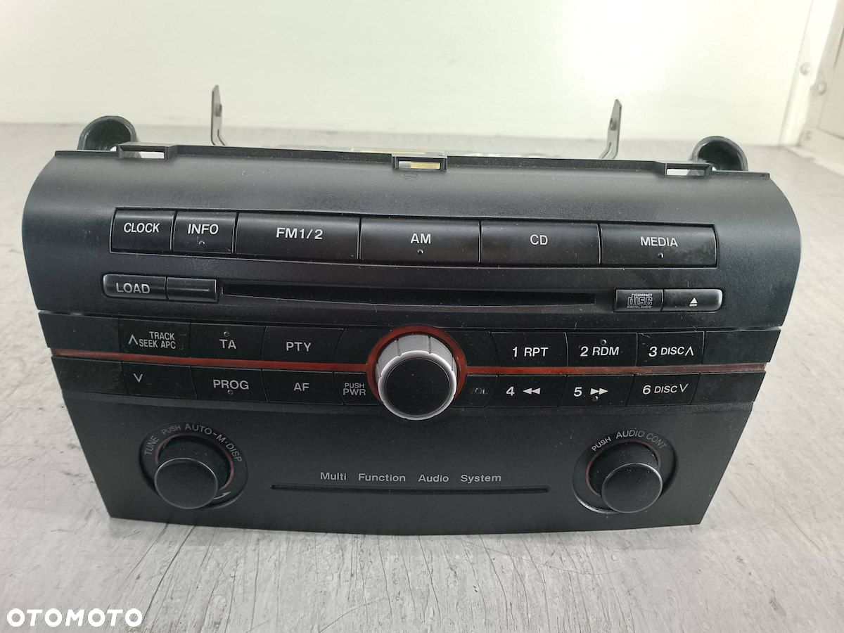 RADIO  MAZDA 3 ( 03-09 ) 14794008 BR2B66AR0 - 6