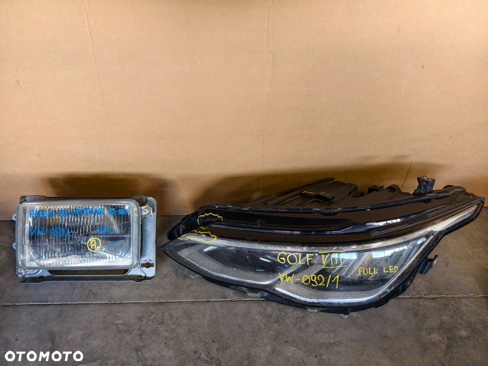VW REFLEKTOR LEWE PRAWE VOLKSWAGEN REFLEKTORY LAMPA LAMPY OPRAWKA ŻARÓWKI - 31