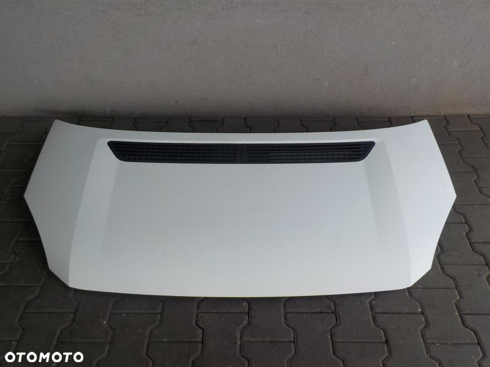 VW CRAFTER 06- MASKA KLAPA POKRYWA PRZÓD BIAŁA ZDROWA LB9A - 1
