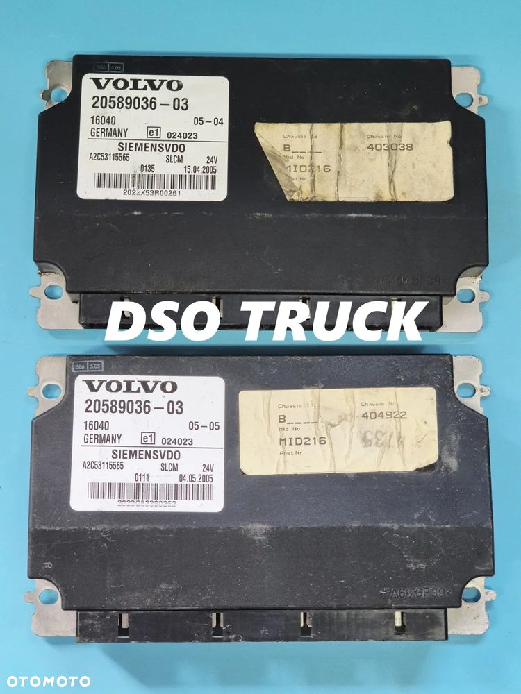20589036 STEROWNIK KASETA SWIATEL SLCM SIEMENS VDO VOLVO - 3
