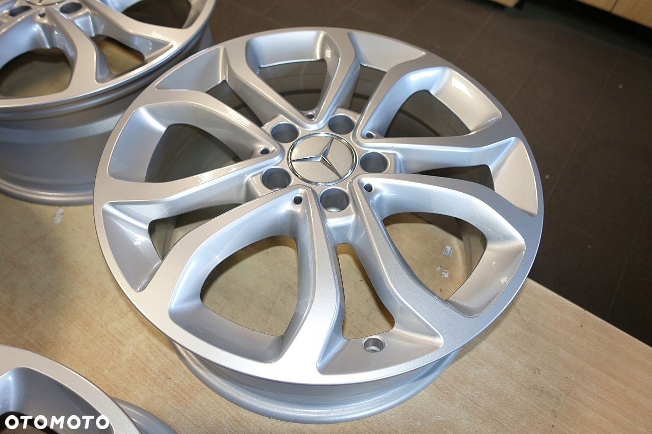 Mercedes w205 felgi 17 4szt IDEALNE w207 7x17 et48.5 2054010200 - 10