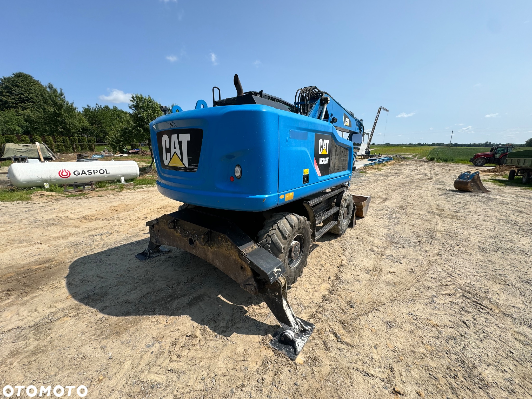 Caterpillar M 318 F Super Stan Koparka Kołowa - 9
