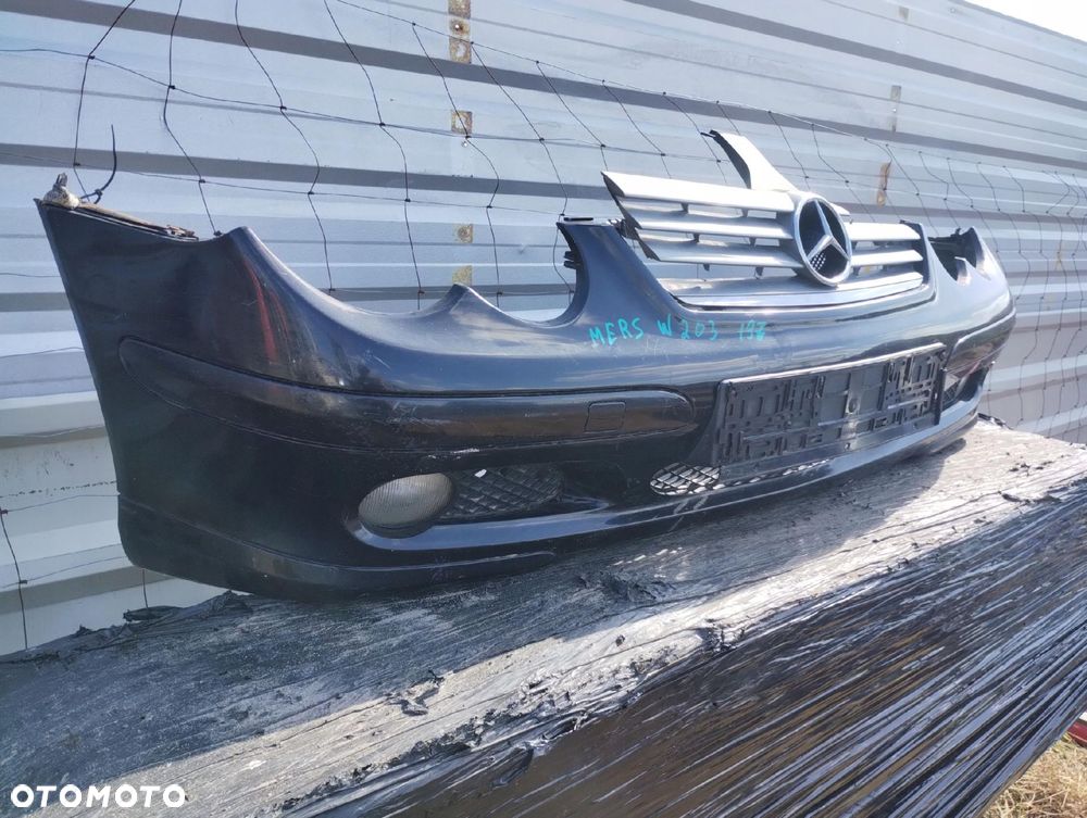 Mercedes W203 Zderzak Atrapa Grill Przód 197 - 2