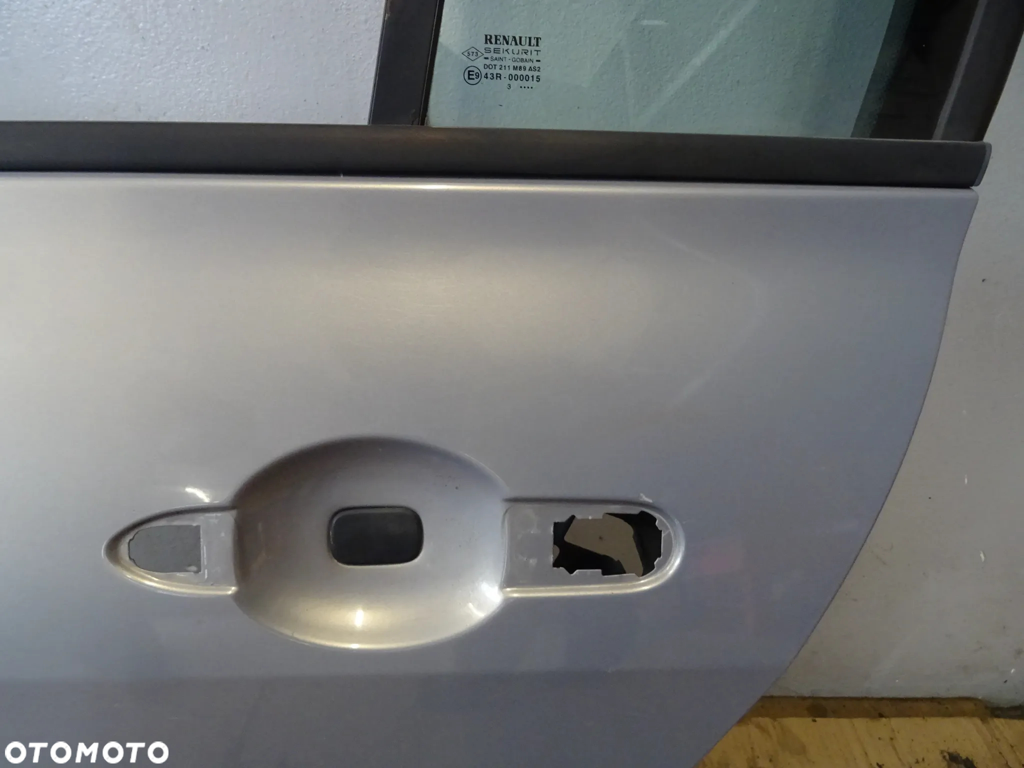 DRZWI LEWY TYŁ LEWE TYLNE RENAULT MEGANE II 5D HB LAK:TEA19 NR1161 - 4