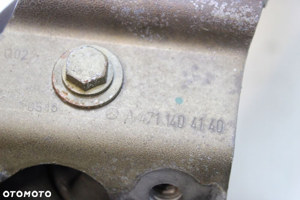 MERCEDES ACTROS MP4 KOLANKO RURA WYDECHOWA TURBINY 4711404140 - 6